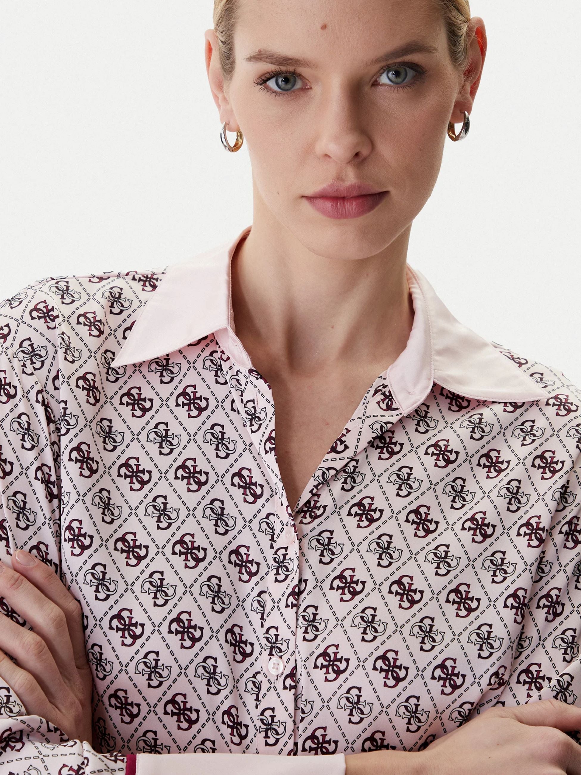 Camicie Guess W4YH47WF1T2