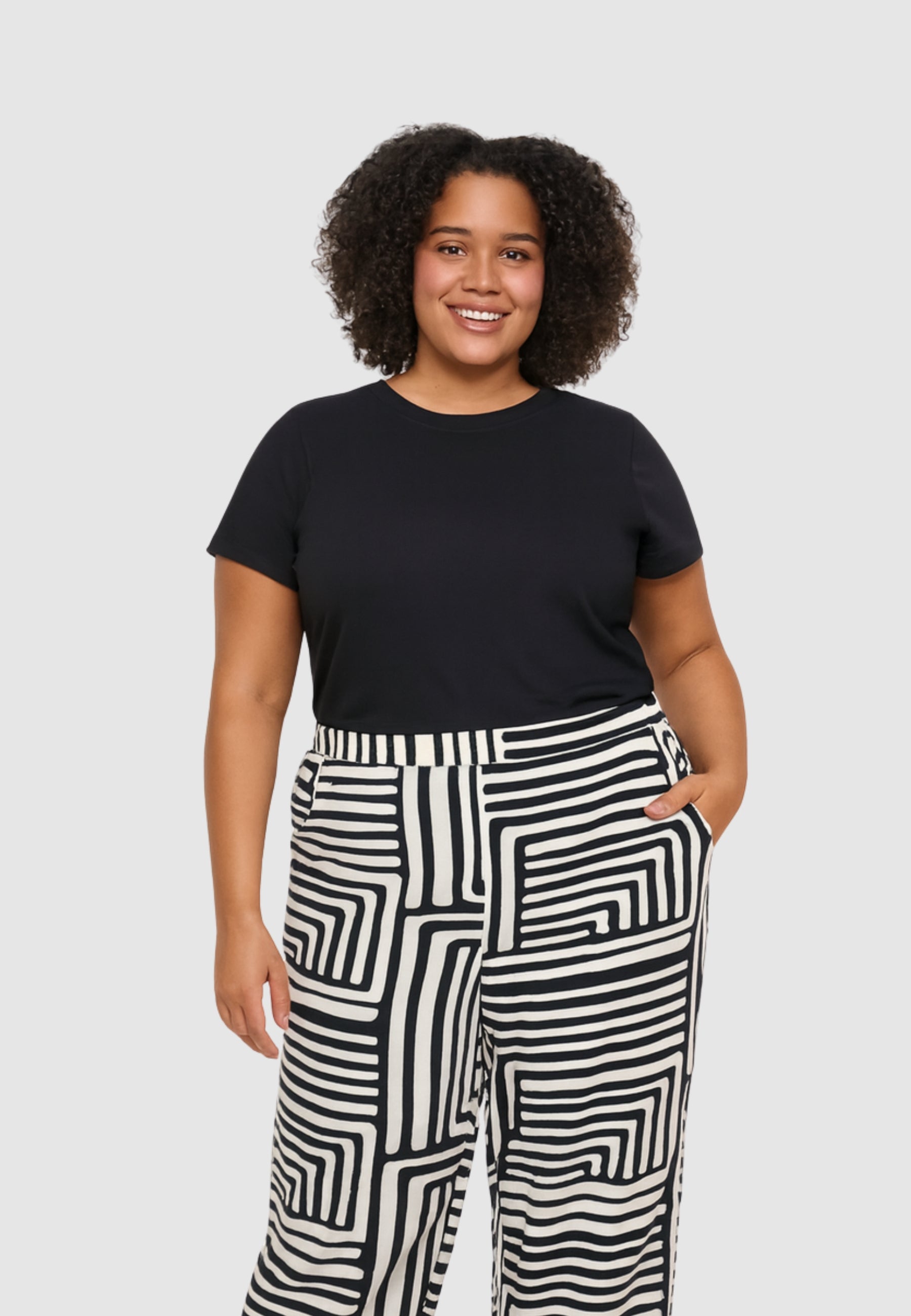 Pantaloni VERO MODA CURVE 10308723