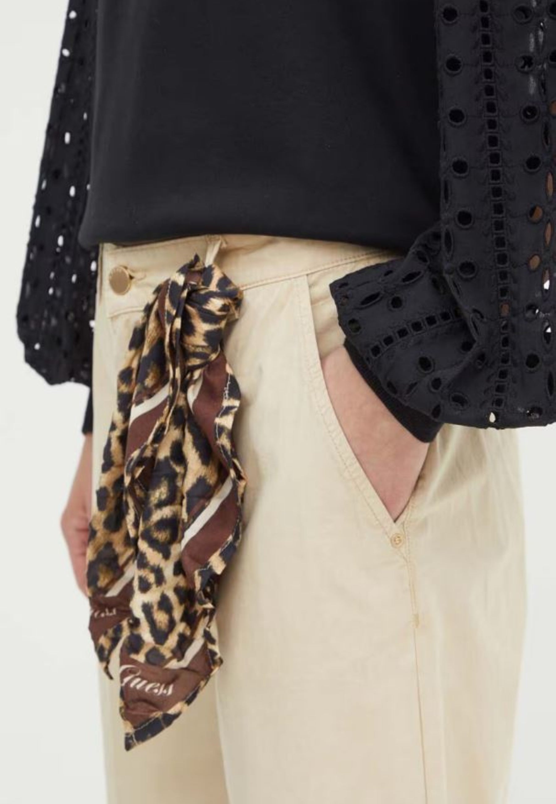 Pantaloni Guess W4GB04WG4NB