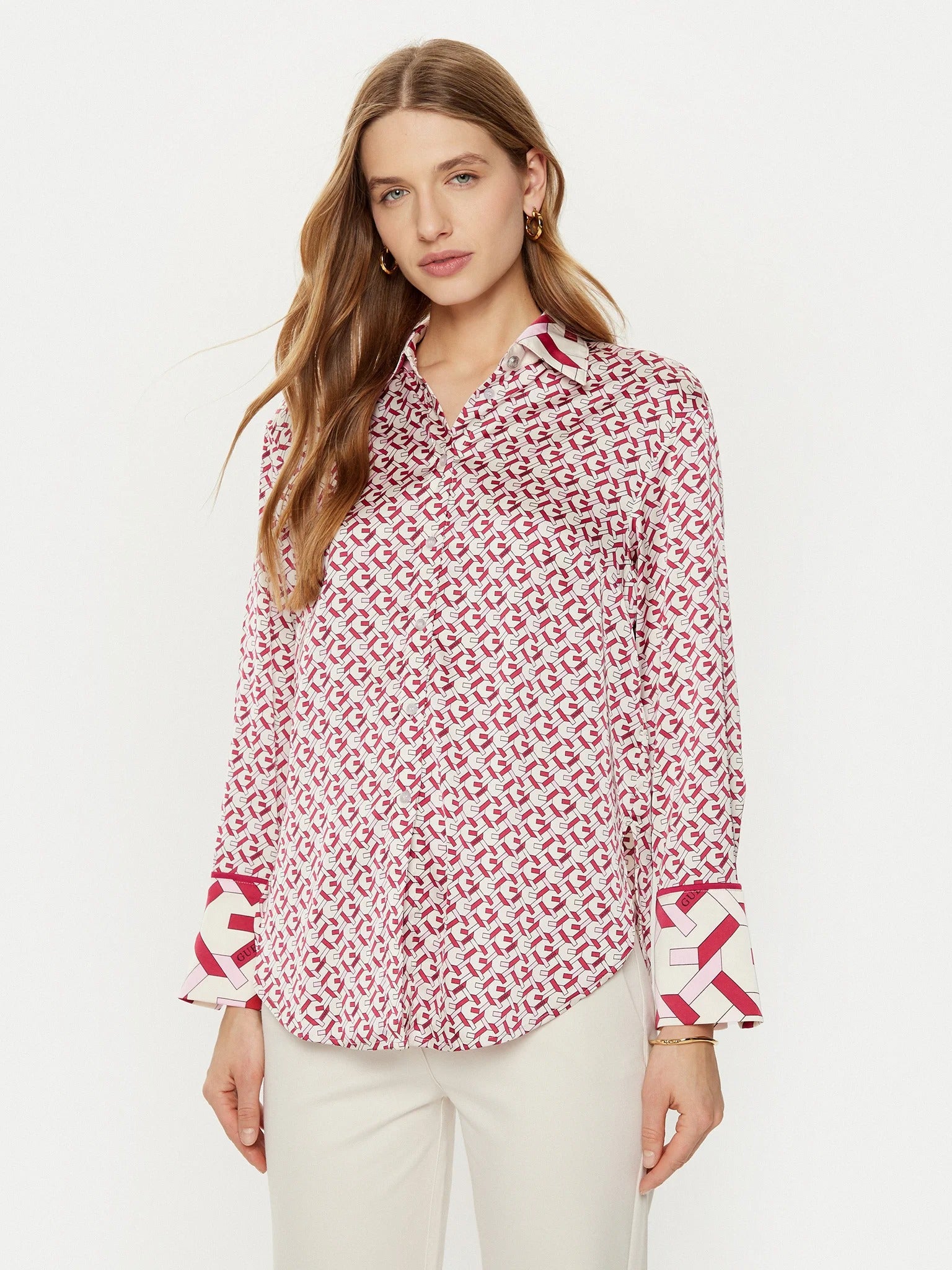 Camicie Guess W4YH47WF1T2