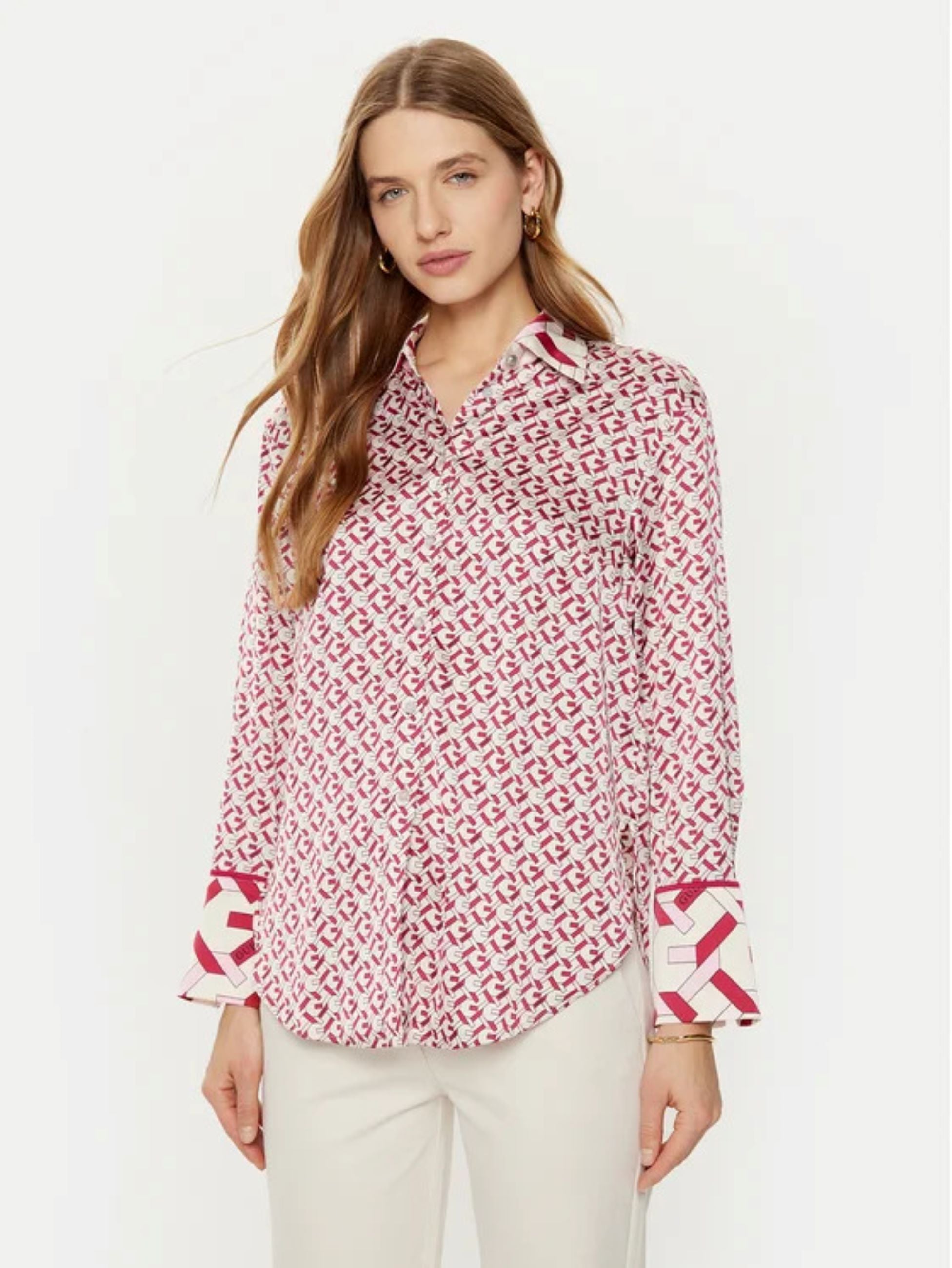 Camicie Guess W4YH47WF1T2