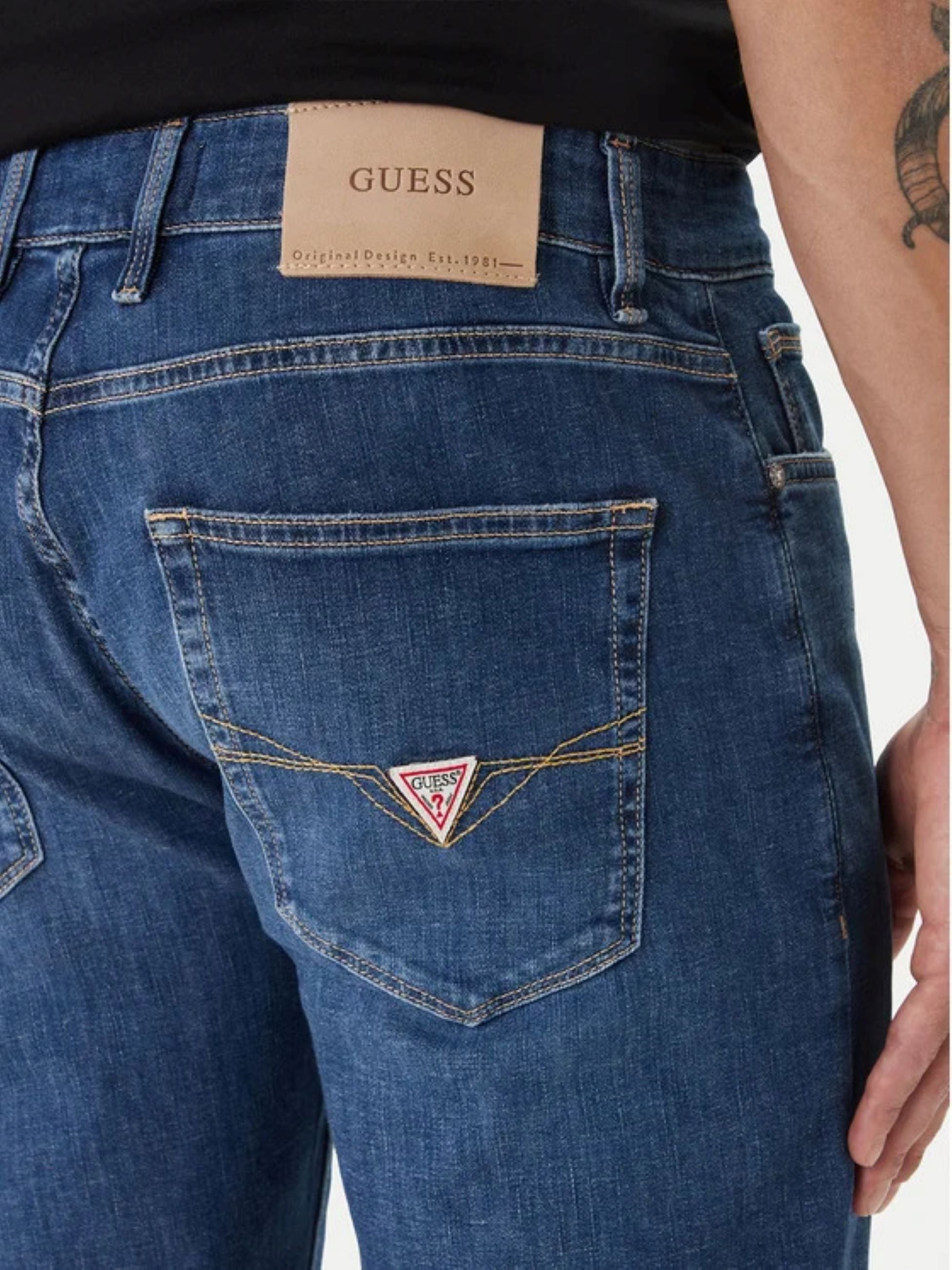Pantaloni Guess M6GAN2D0755