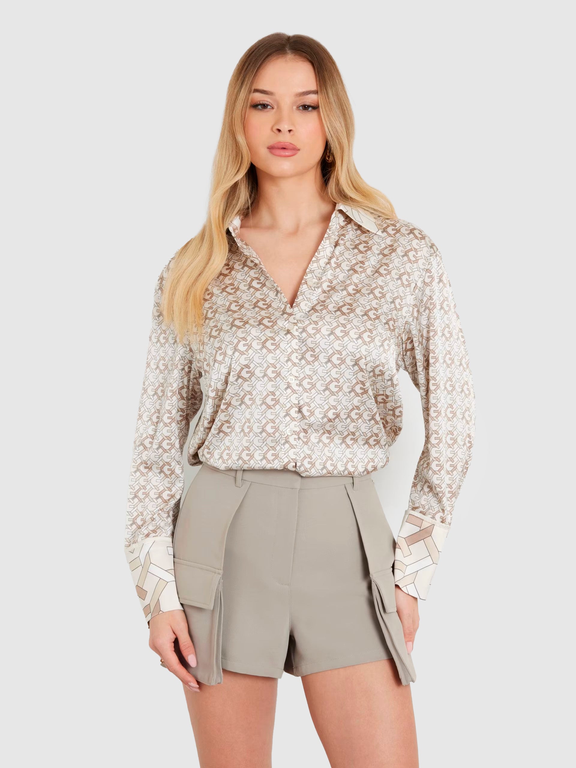 Camicie Guess W4YH47WF1T2