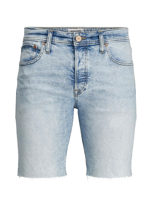 12188477 - Short di jeans con taglio vivo
