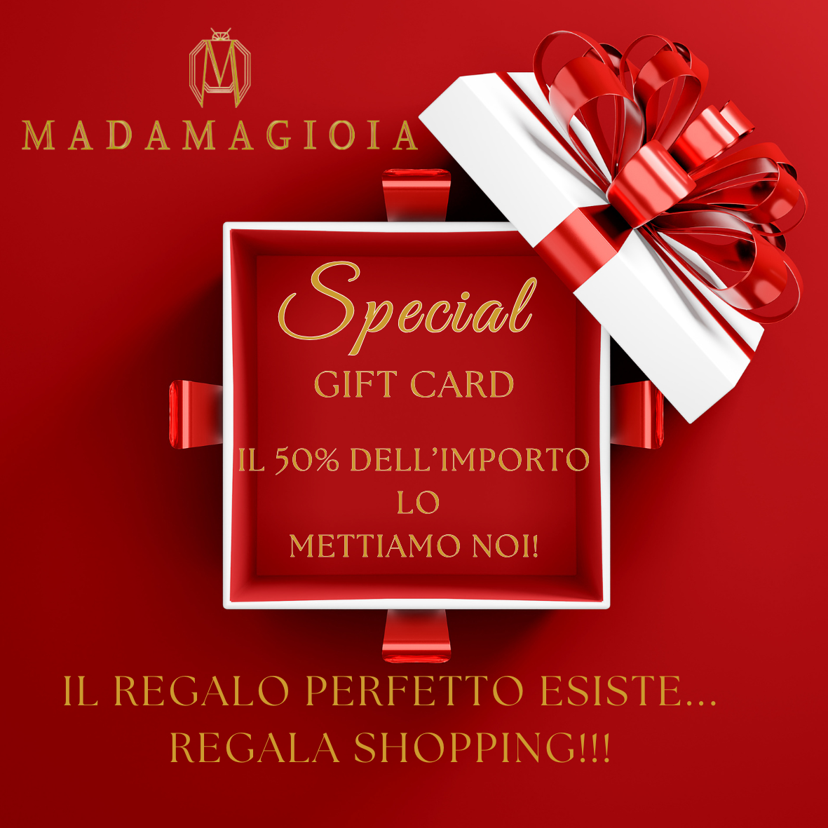 Gift card di Natale! Acquisto cumulabile!