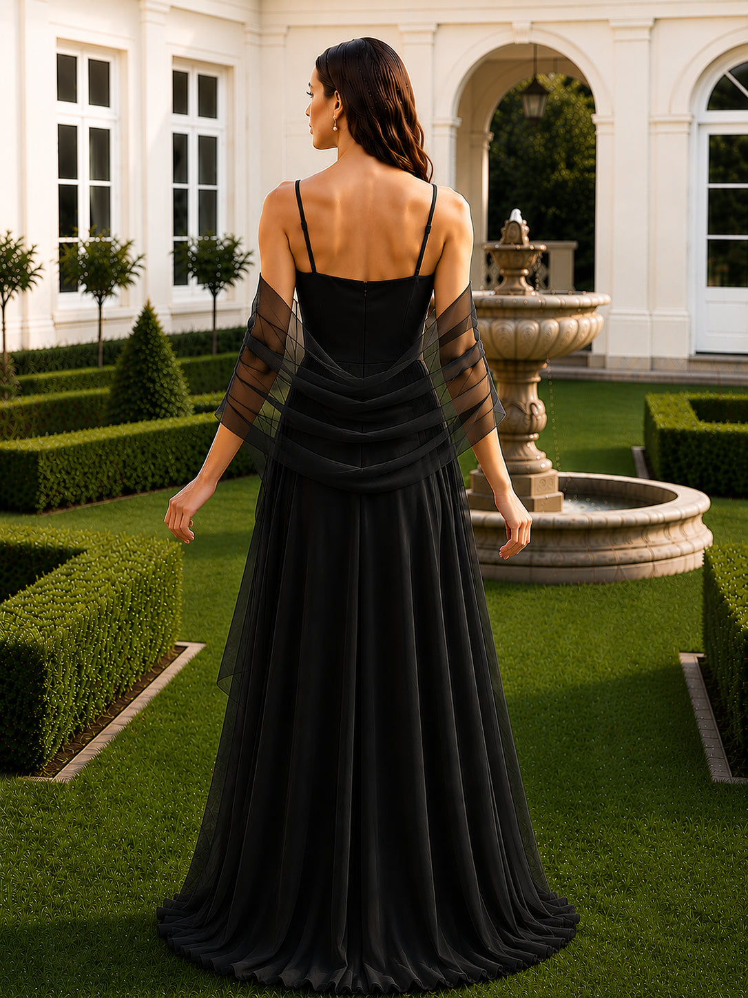 Accessori abbigliamento Madamagioia STOLA IN TULLE