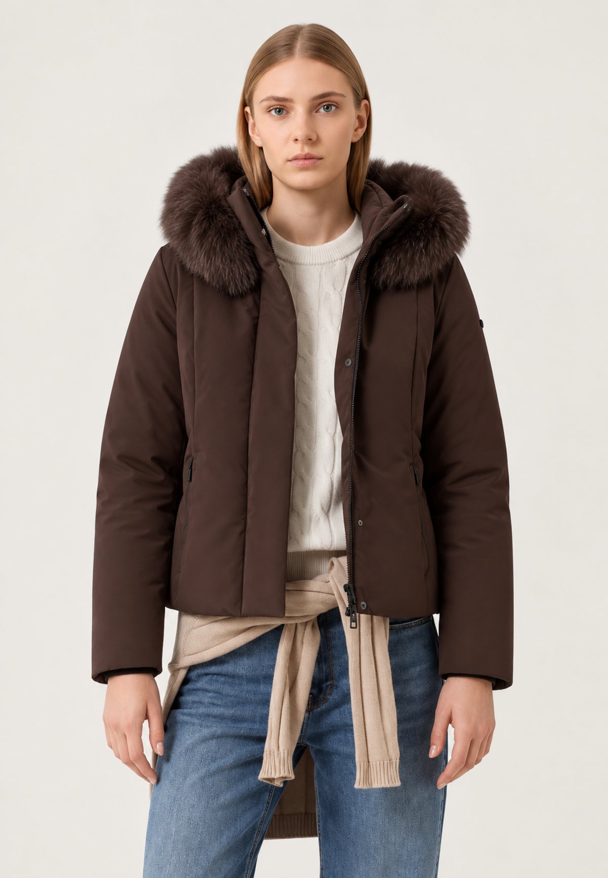 Giubbotto SHORT LADY TECH FUR JACKET
