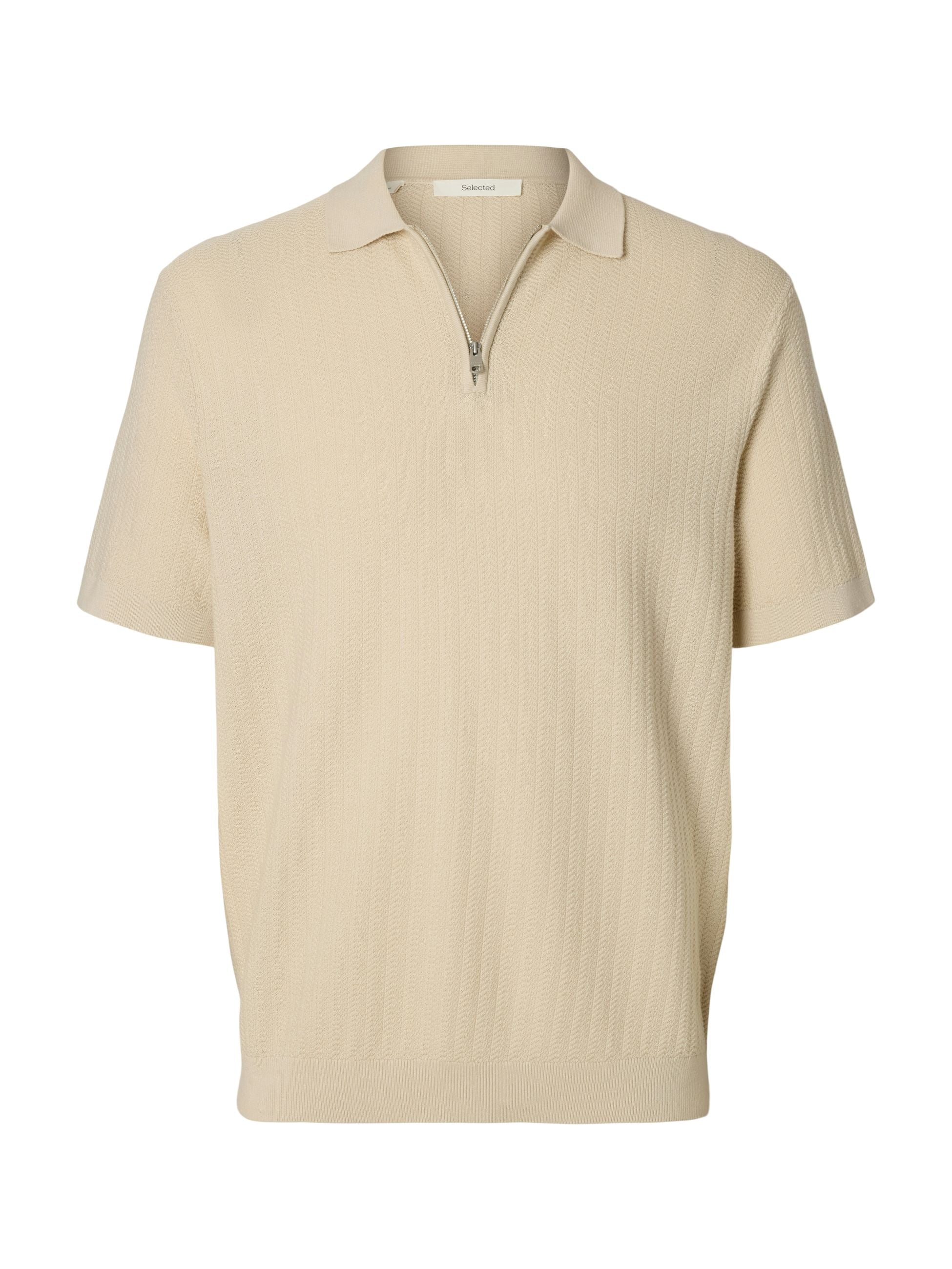 T-Shirt e Polo Selected 16096388 Panna