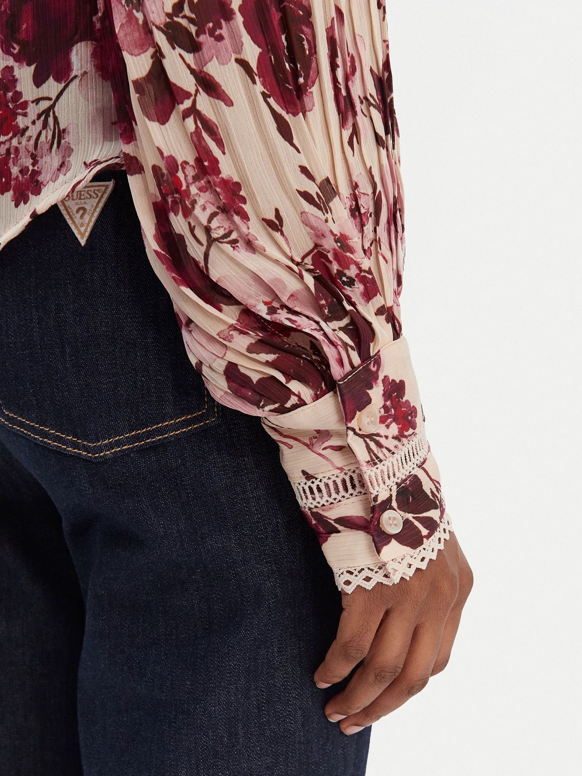 Camicie Guess W5RH16WDW82