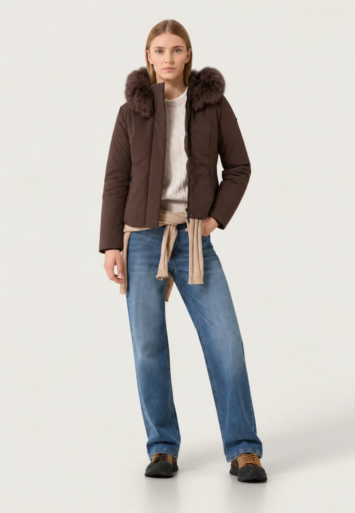 Giubbotto SHORT LADY TECH FUR JACKET