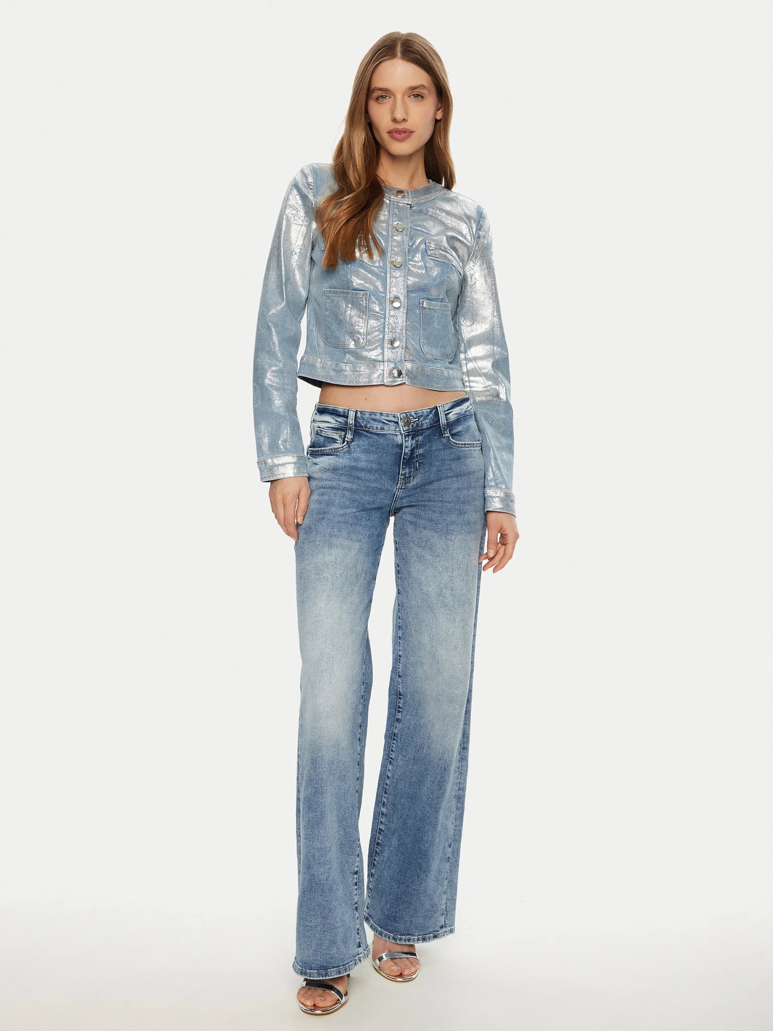 Pantaloni Guess W5RA96D5L71