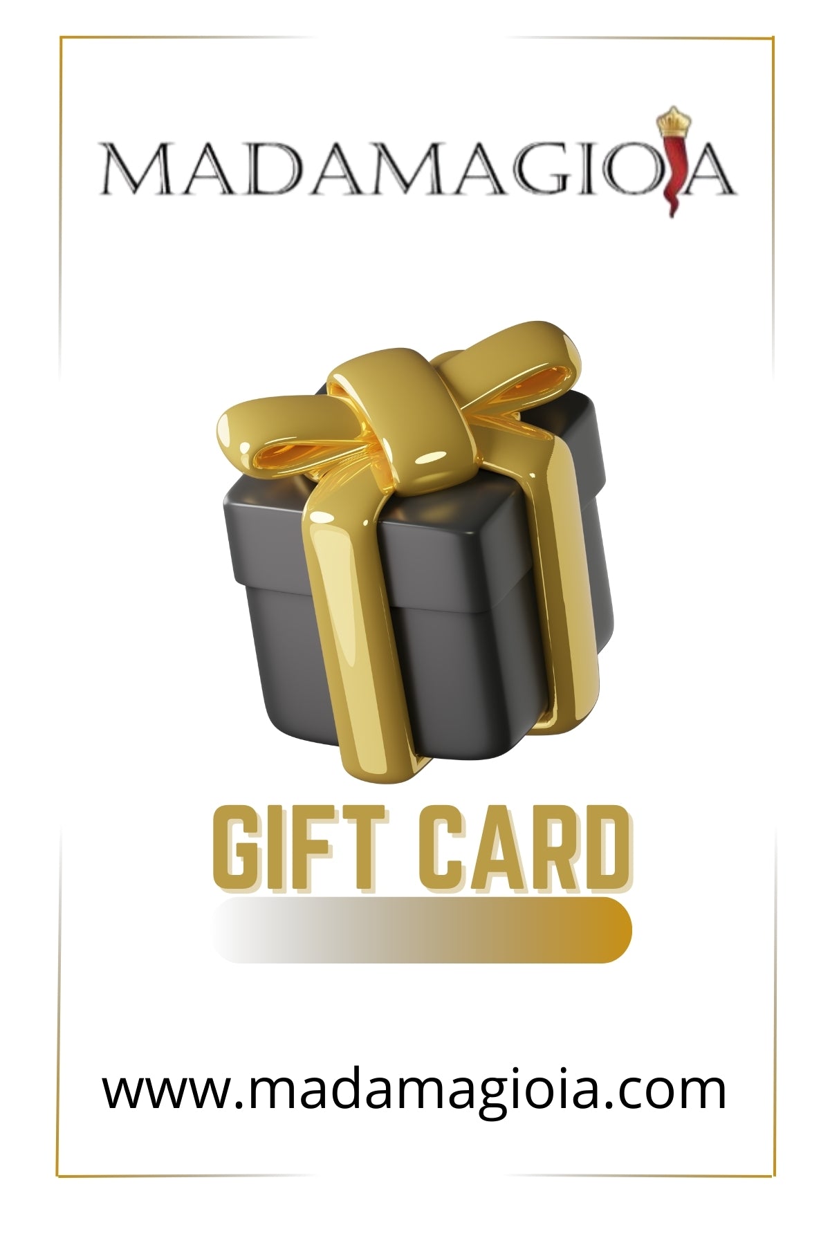 Gift Card Madamagioia