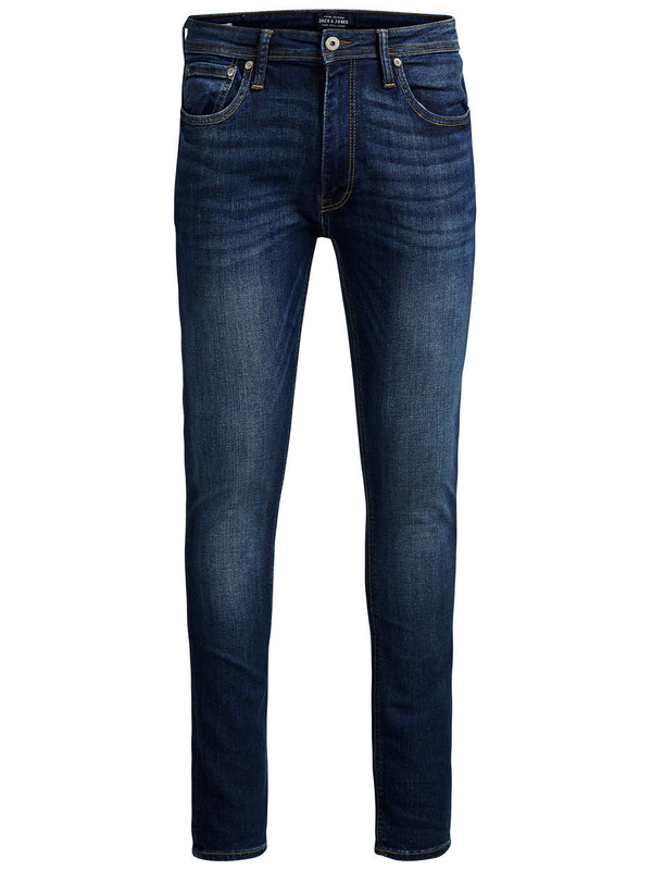 12110056 - Jeans skinny Liam leggermente scambiato sul davanti e cuciture a contrasto.
