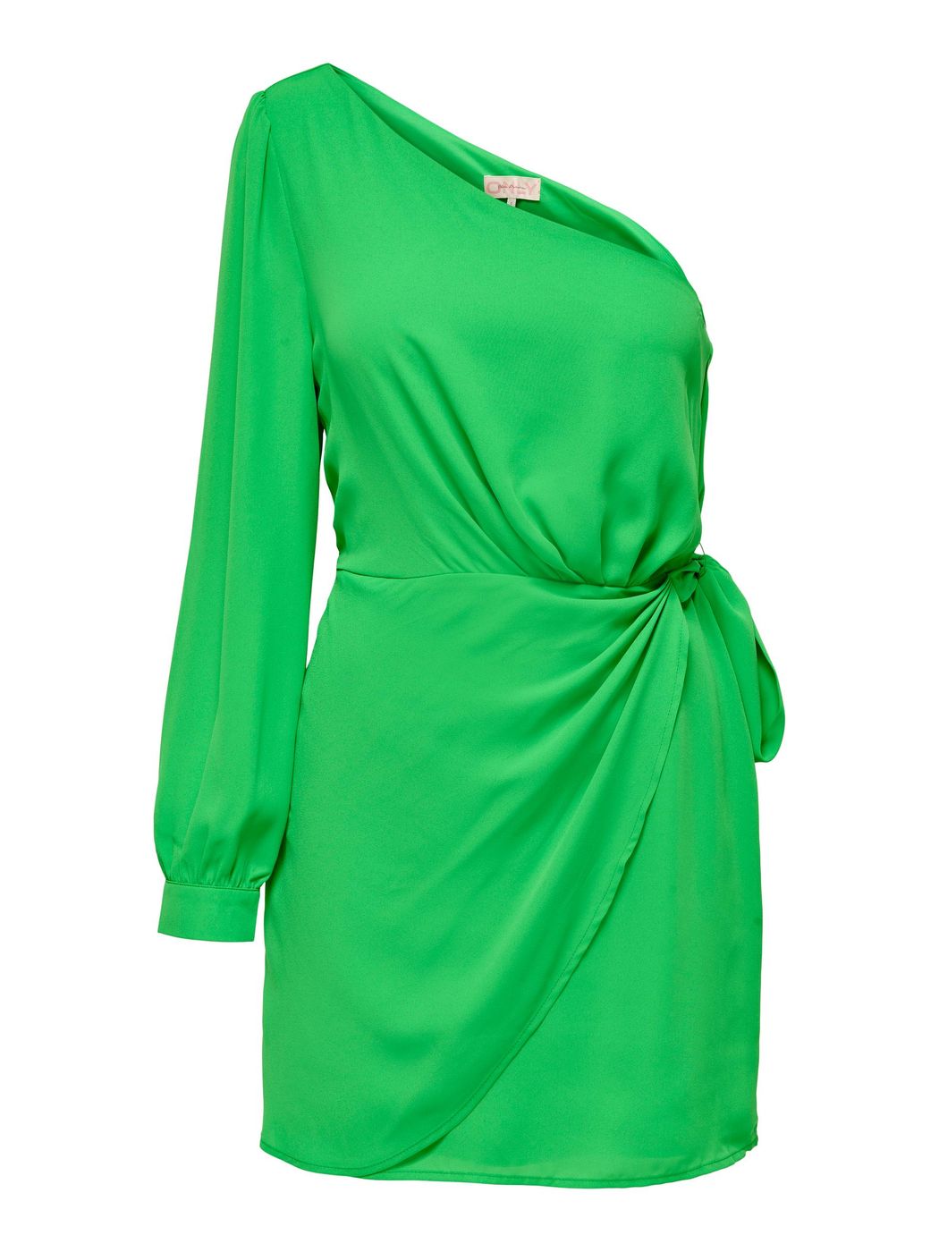 15272794 - Vestito corto da party, monospalla, manica lunga.