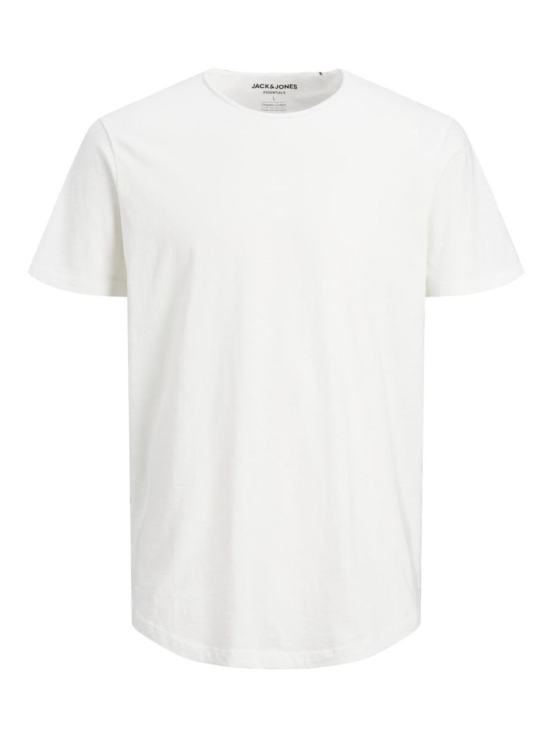 12182498 -T-shirt vestibilità morbida, girocollo a rotolino.