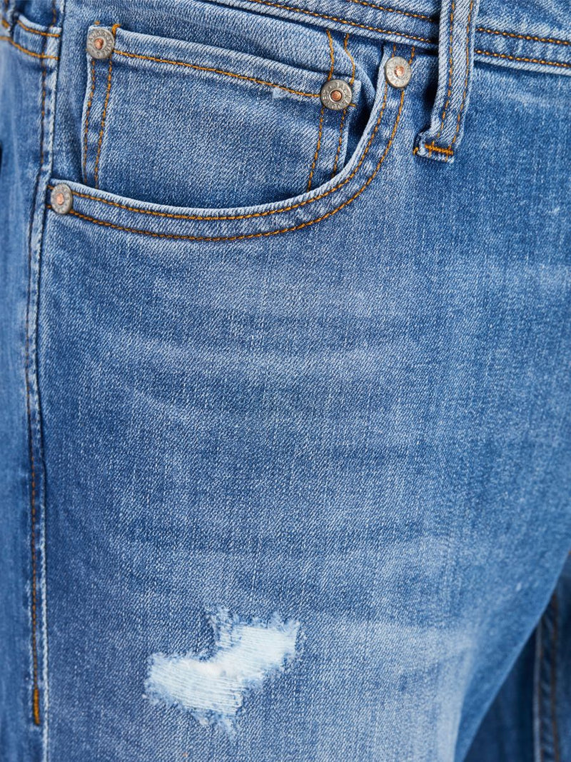 12148933 - Jeans skinny lavaggio chiaro con r