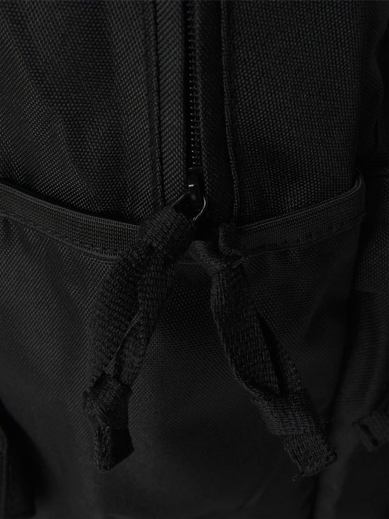 12225170 - Zaino in tessuto con logo stampato e tasca a zip.