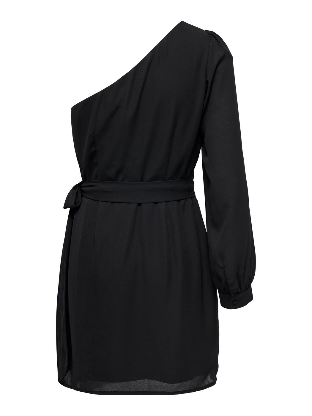 15272794 - Vestito corto da party, monospalla, manica lunga.
