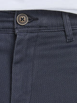 12195092 - Pantalone taglio classico micro fantasia.