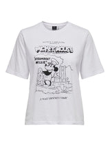 15255122 - T-shirt con stampa Mickey Mouse sul davanti.