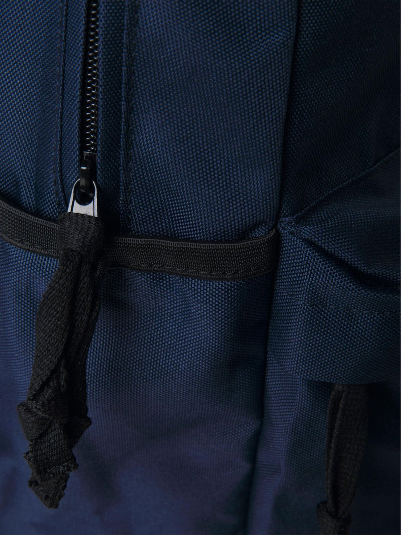 12225170 - Zaino in tessuto con logo stampato e tasca a zip.