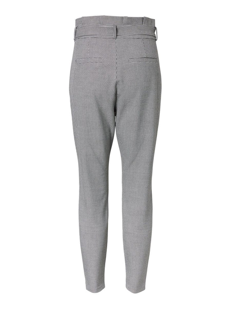 10219959 - Pantalone con fantasia tweed e fiocco in vita