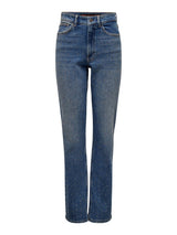 15304163 - Jeans slim vita alta, applicazioni sulle gambe davanti.