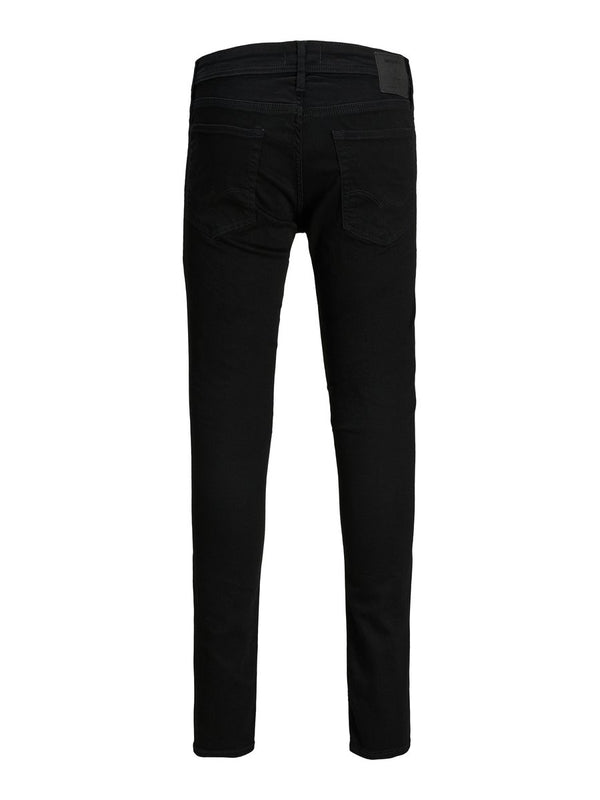 12109952 - Jeans skinny Liam in cotone nero elasticizzato.
