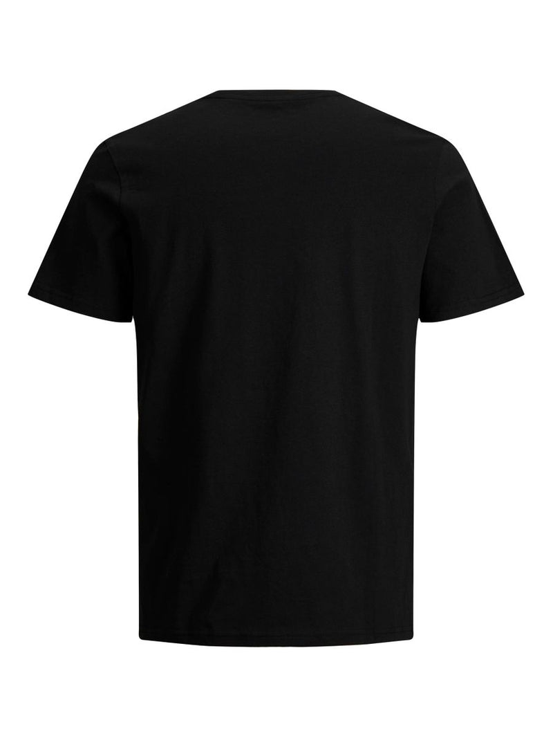12188052 - T-shirt girocollo con stampa sfumata sul davanti.