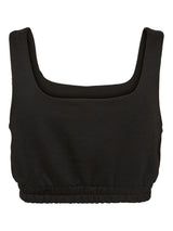 10259063 - Top corto con elastico sotto il seno.