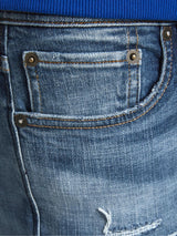 12194562 - Jeans Liam scambiato sulla parte davanti con rotture piccole.